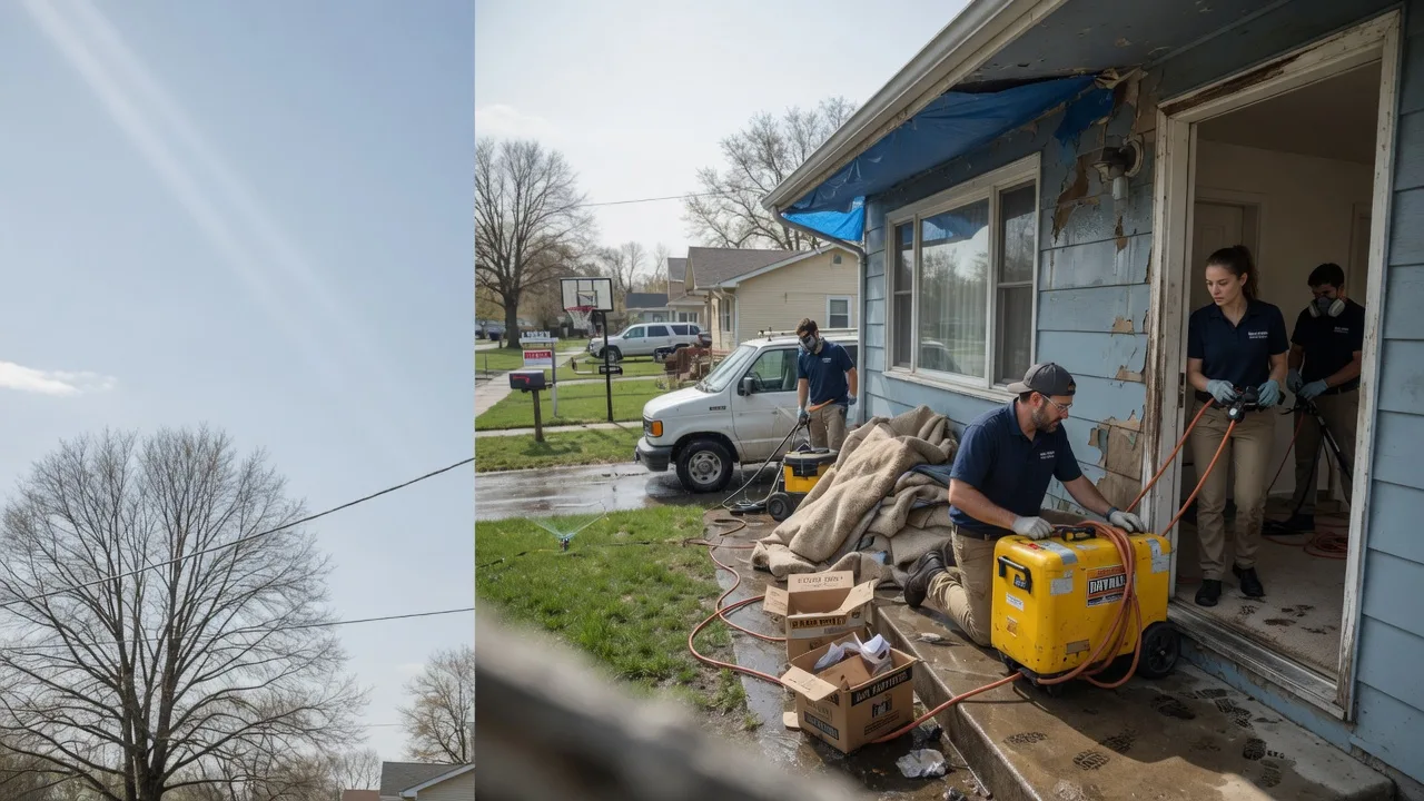 Basement Flood Cleanup in Fort Branch, IN near me